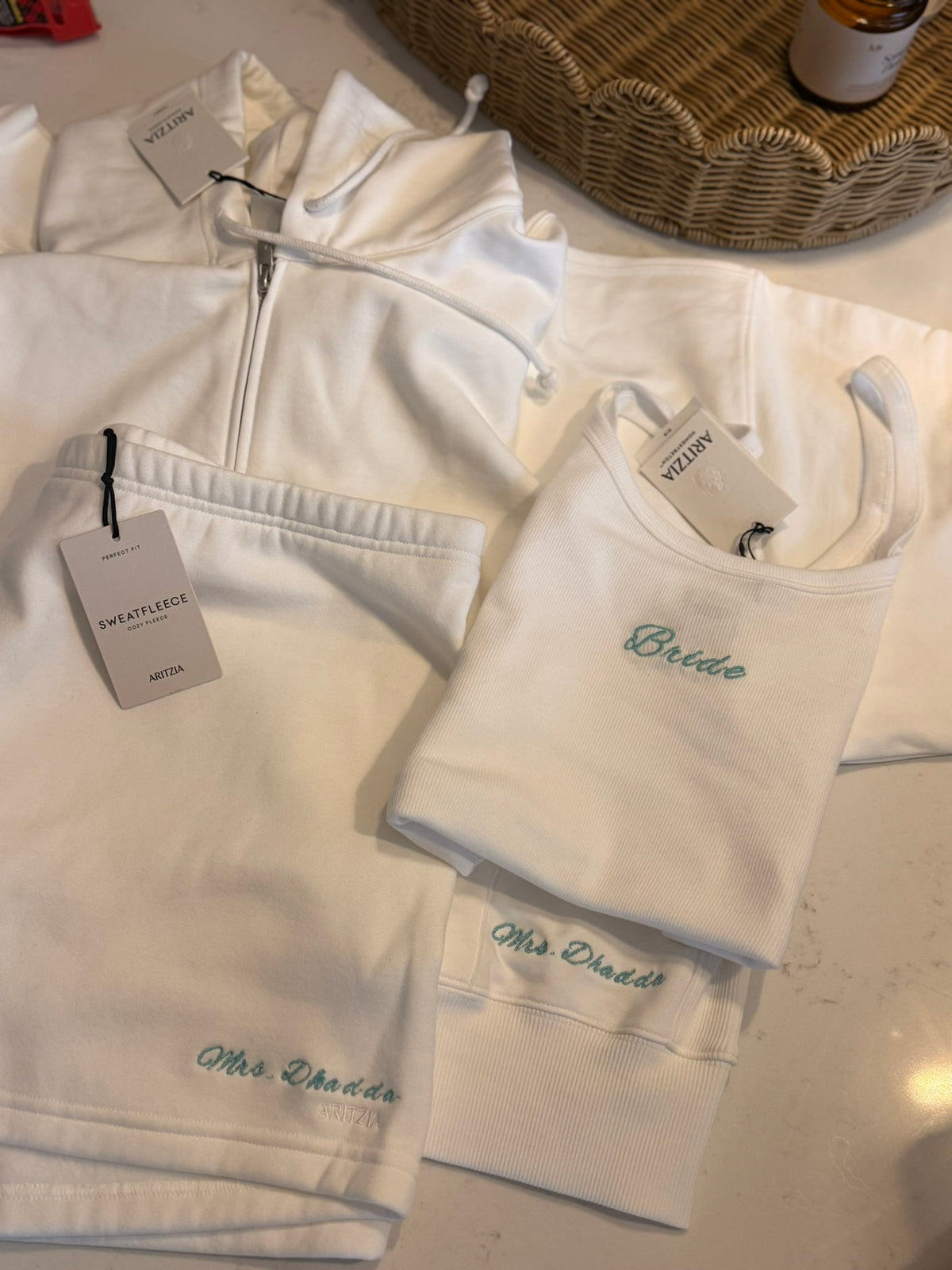 Custom Embroidered High-Neck Tanks | Bachelorette &amp; Bridal Party Tops