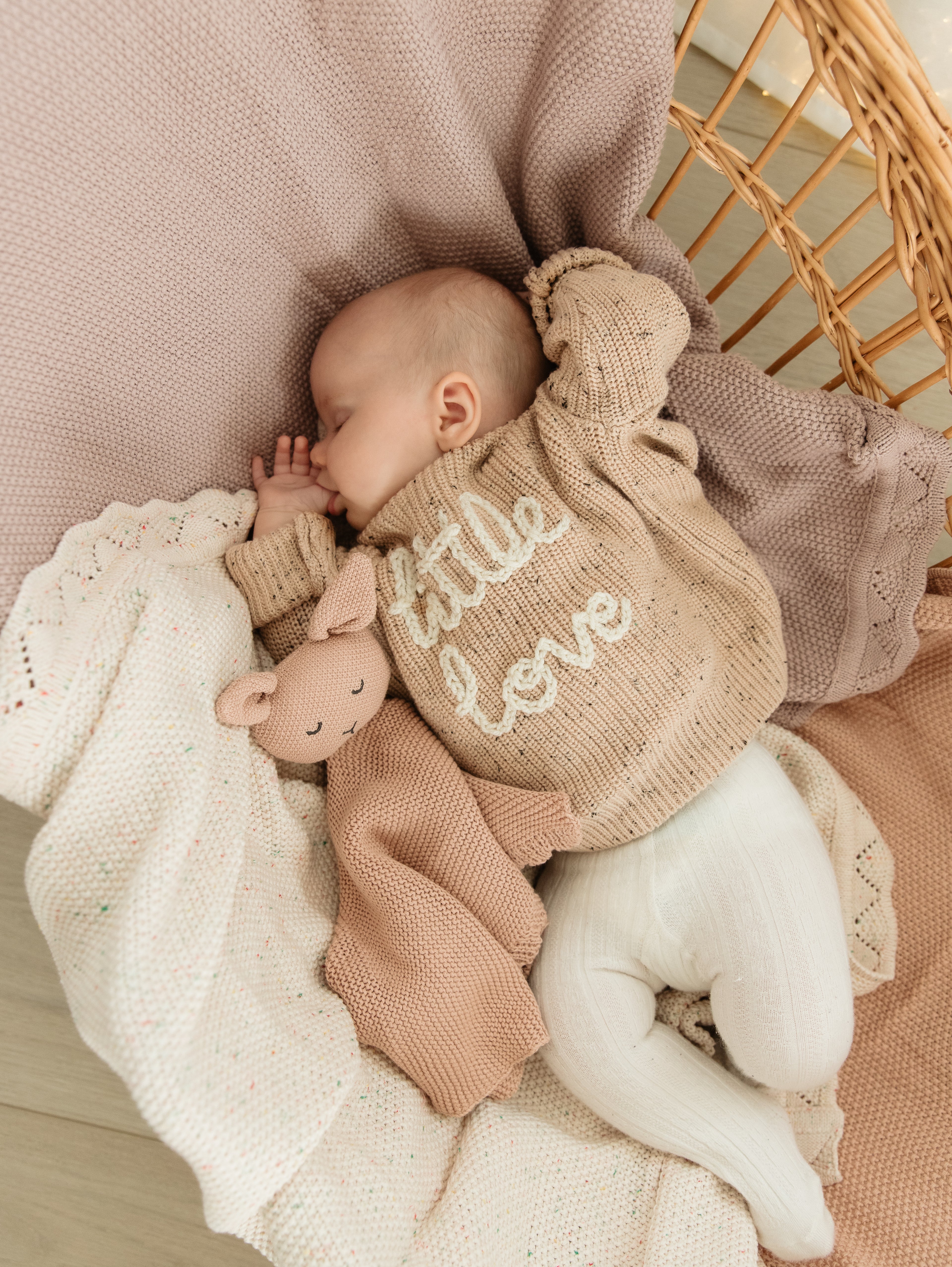 Personalized Custom Hand-Embroidered Baby/Toddler Name Sweater