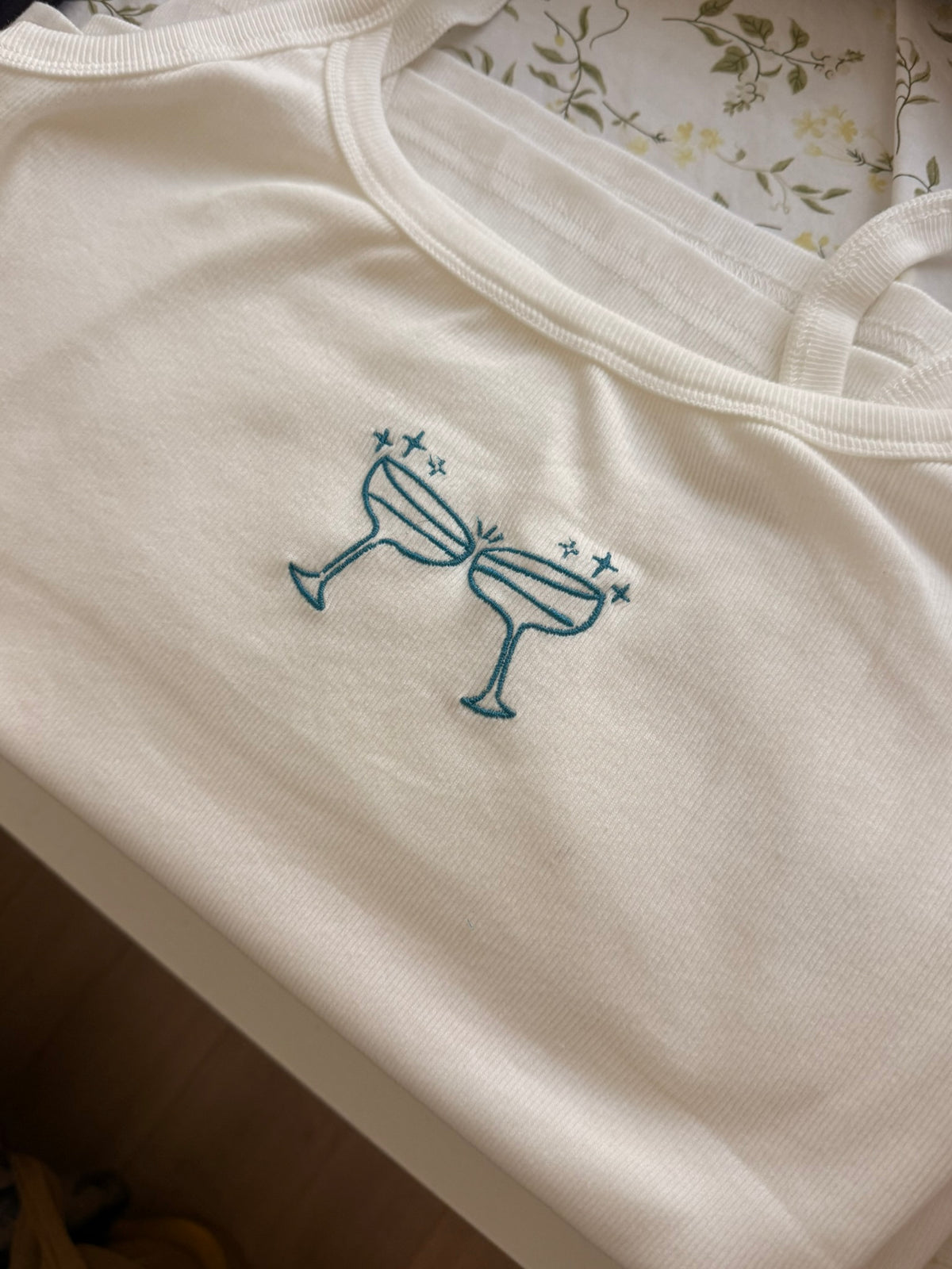 Custom Embroidered High-Neck Tanks | Bachelorette &amp; Bridal Party Tops