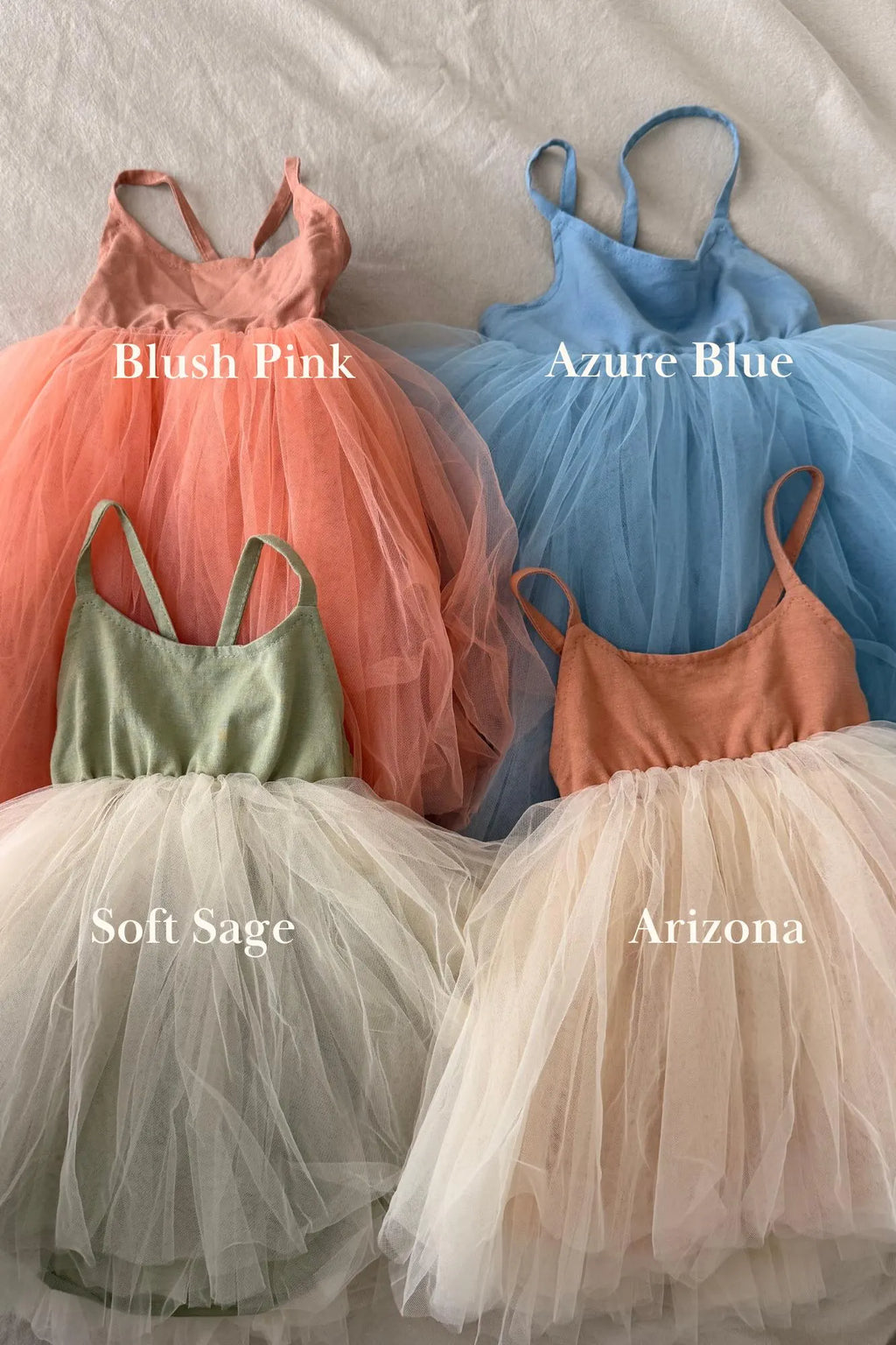Personalized Hand Embroidered Tulle Dress