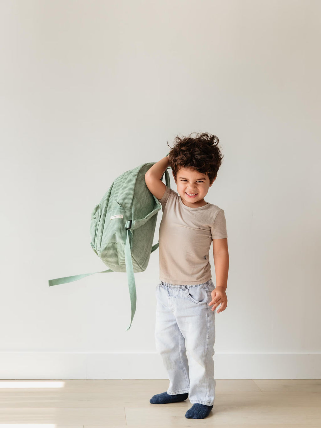 Hand Embroidered Custom Name Backpack