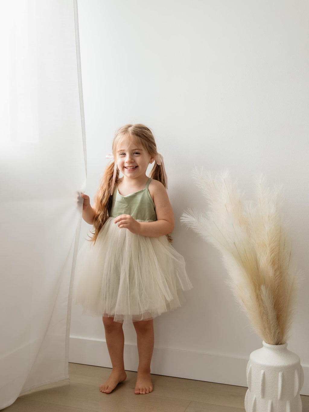 Personalized Hand Embroidered Tulle Dress