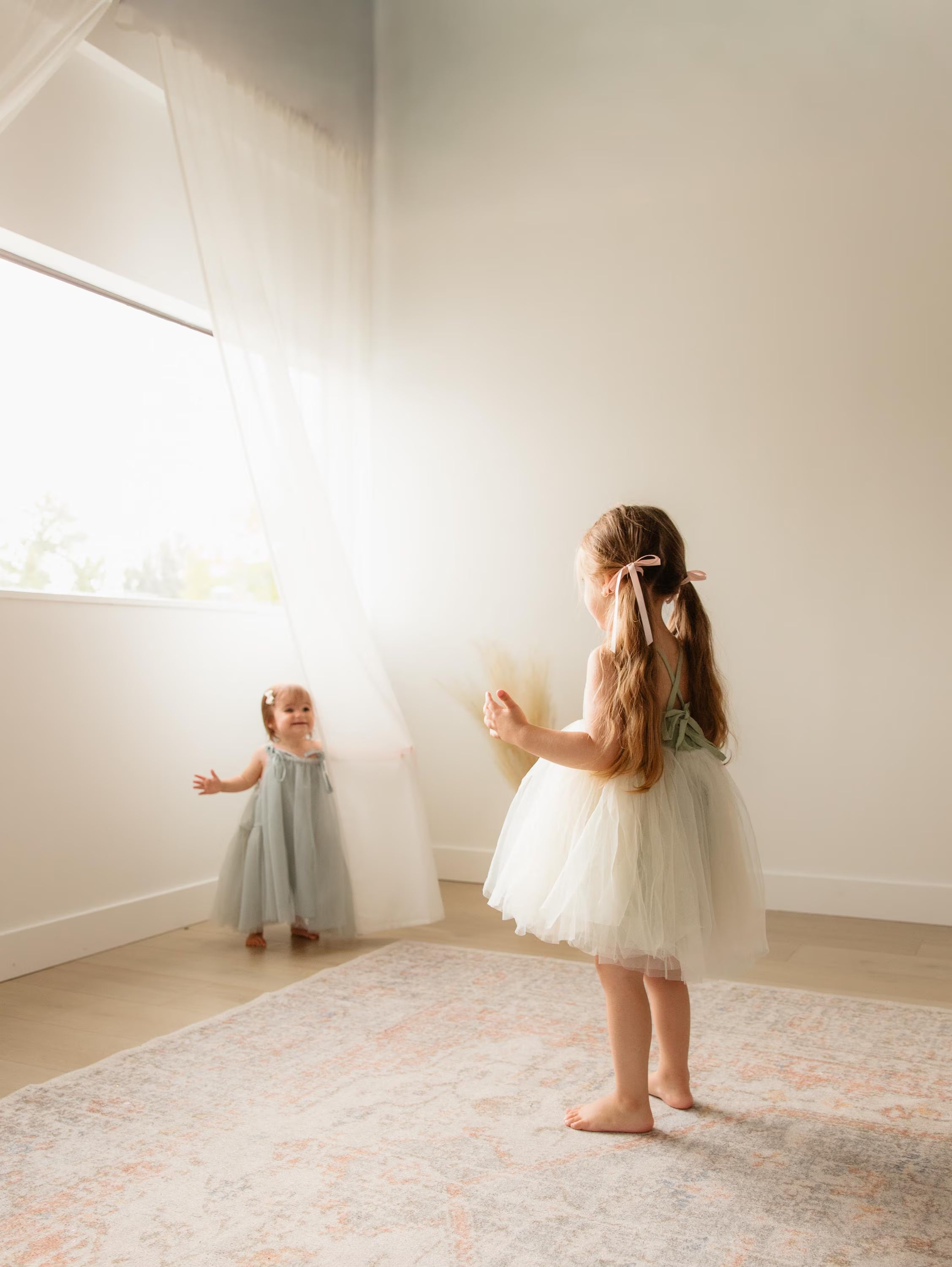Personalized Hand Embroidered Tulle Dress