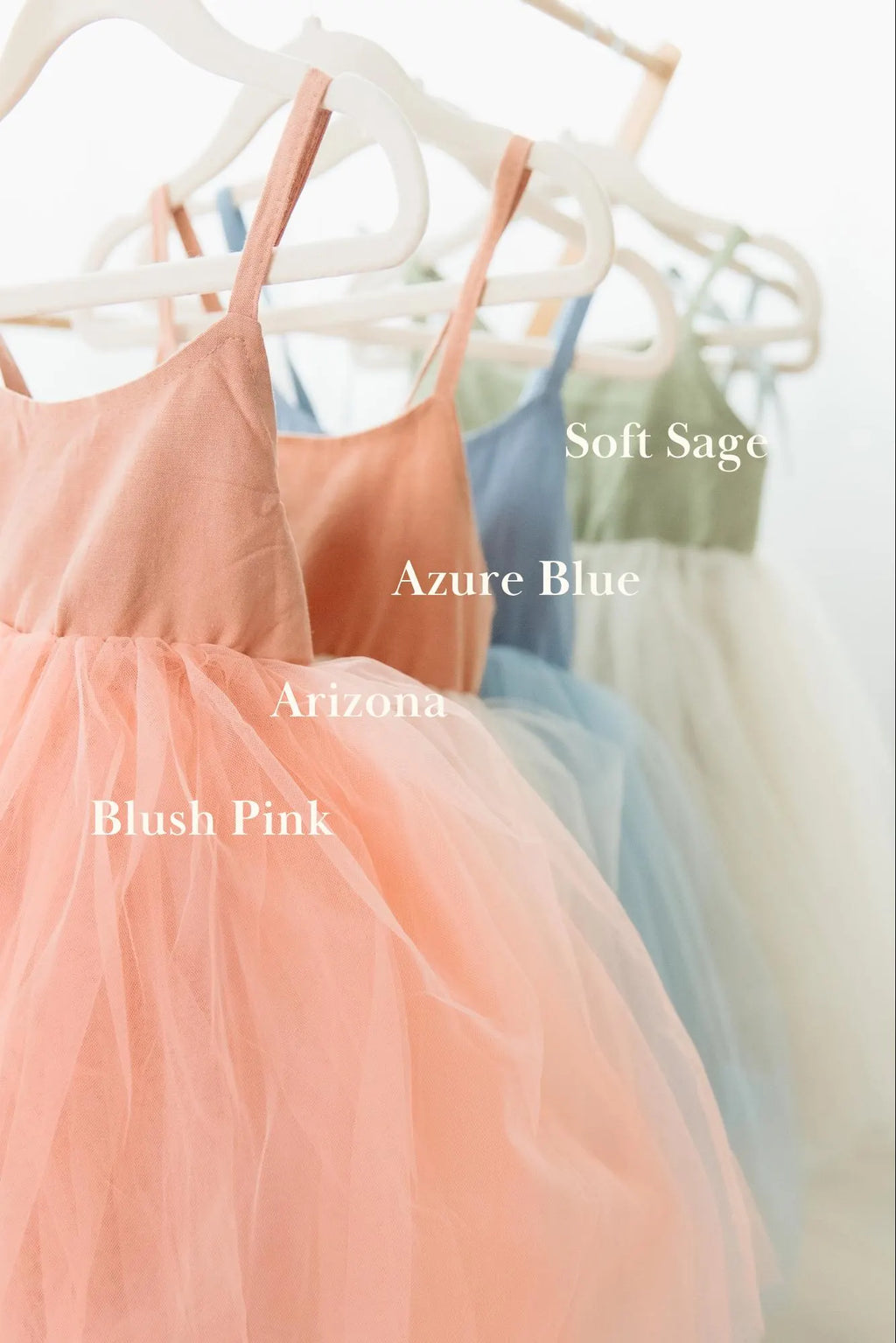 Personalized Hand Embroidered Tulle Dress