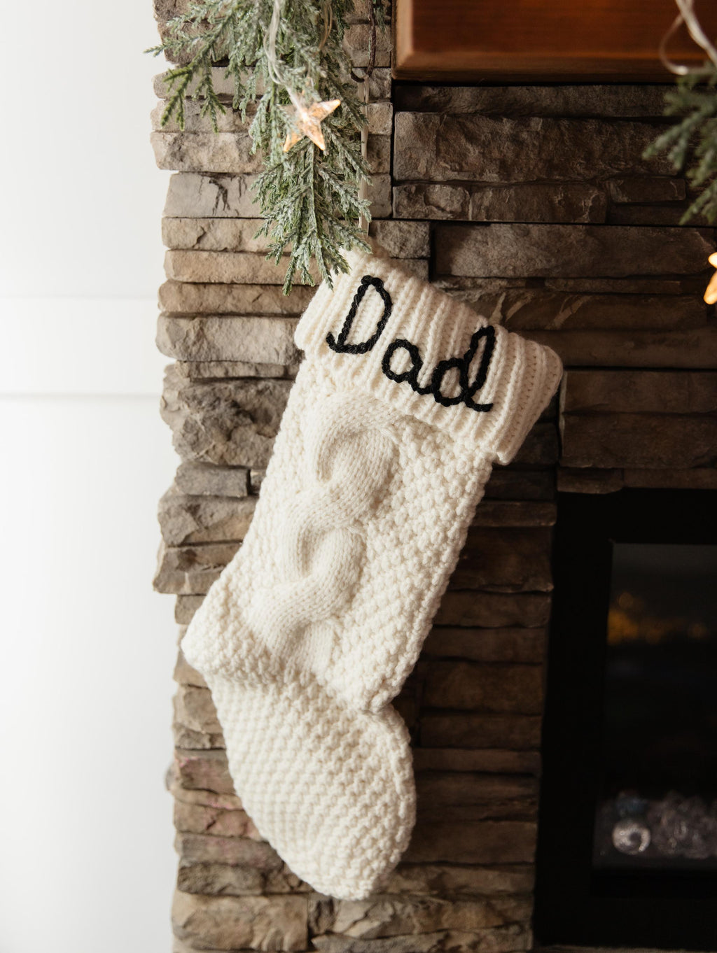 Custom Hand-Embroidered Christmas Stockings