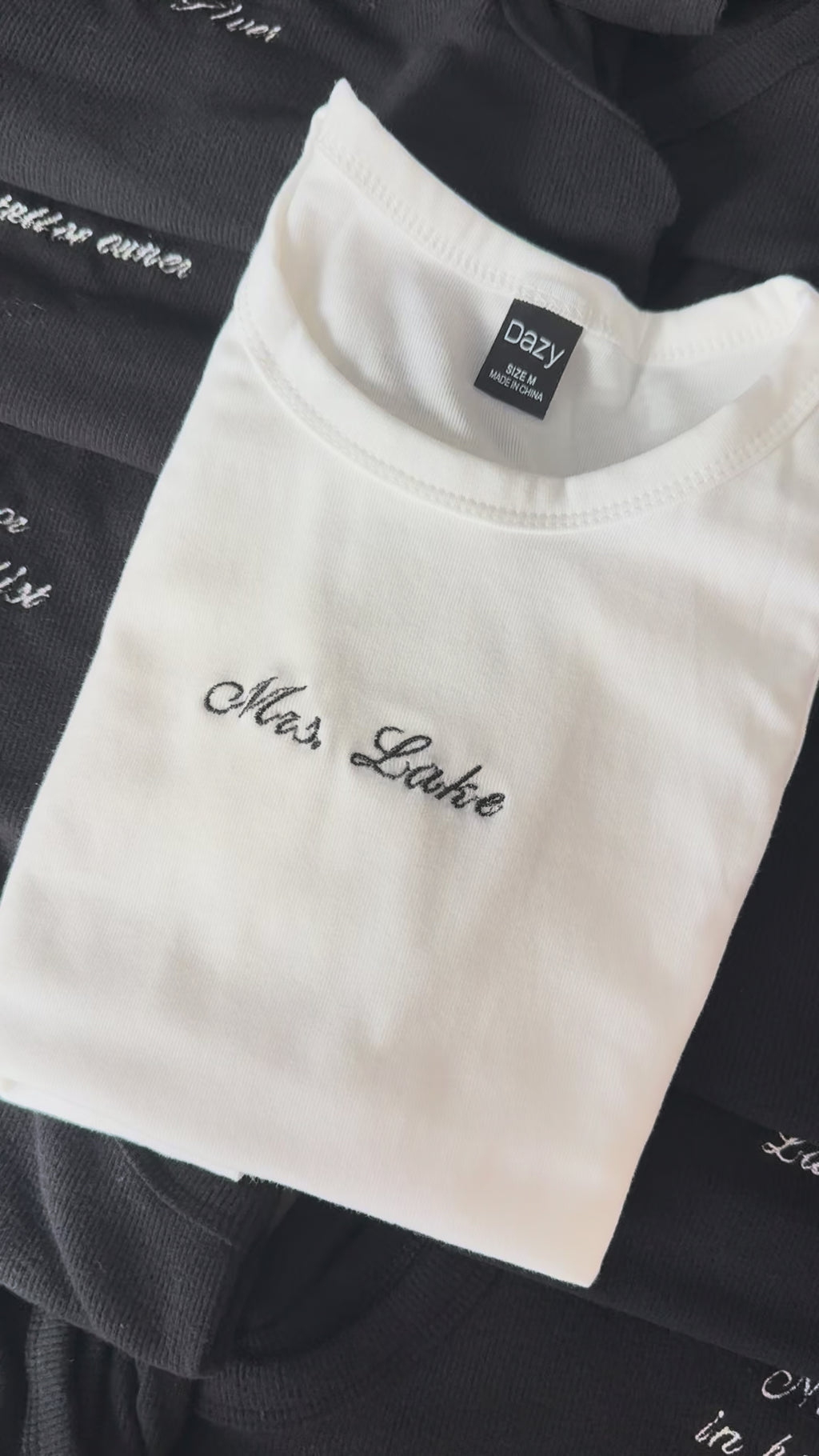 Custom Embroidered High-Neck Tanks | Bachelorette &amp; Bridal Party Tops