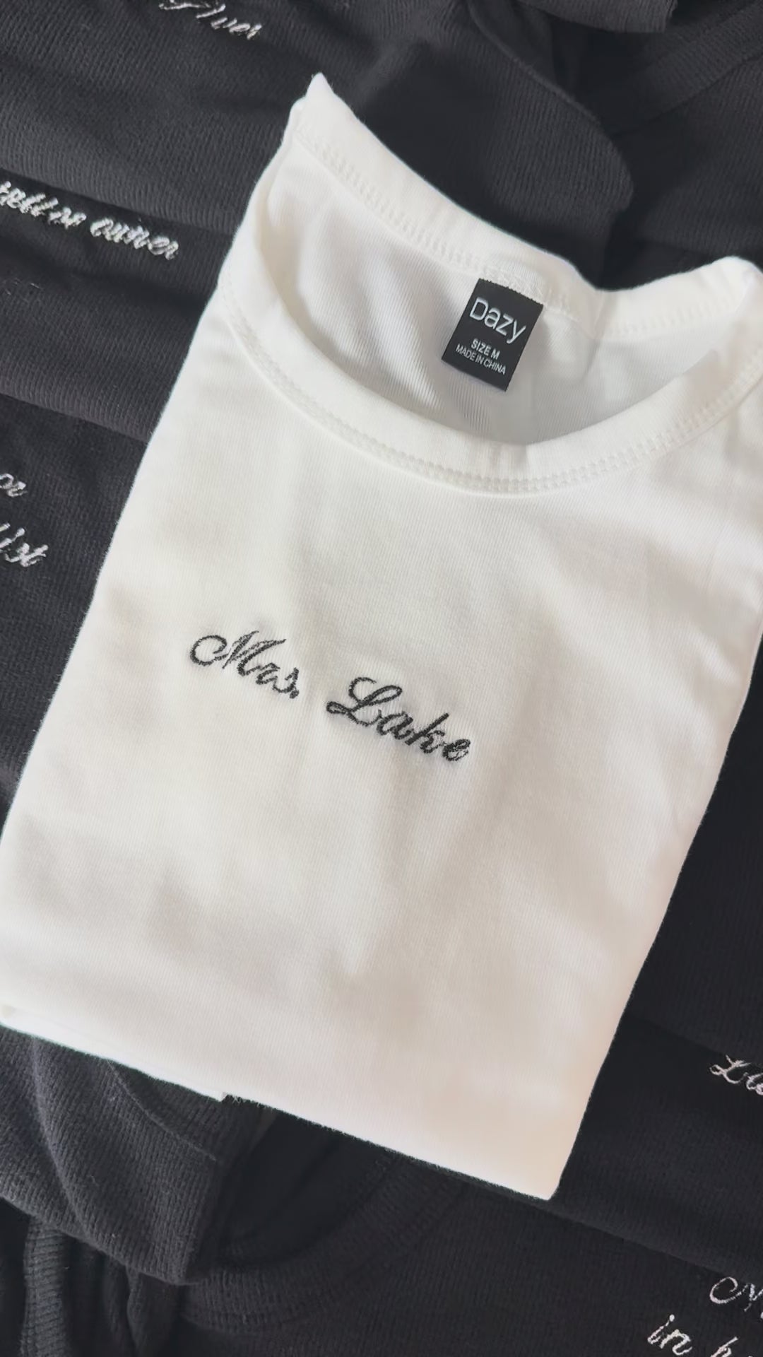 Custom Embroidered High-Neck Tanks | Bachelorette &amp; Bridal Party Tops